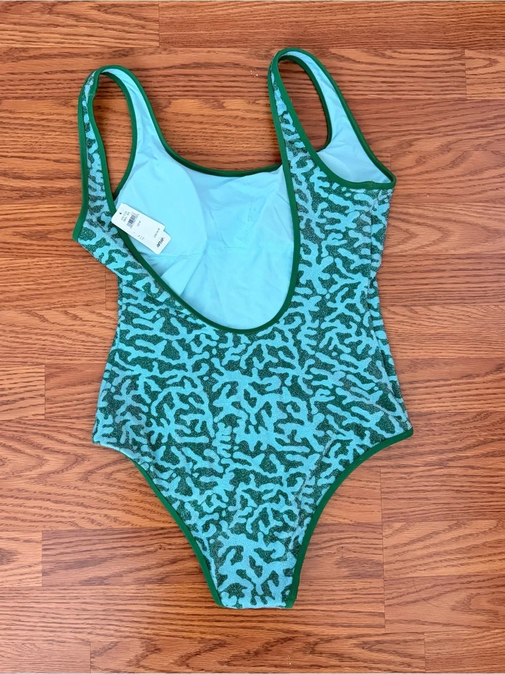 NWT Aerie Shine Scoopneck One Piece Swimsuit